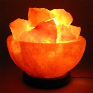 bowl salt lamp