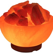 bowl salt lamp
