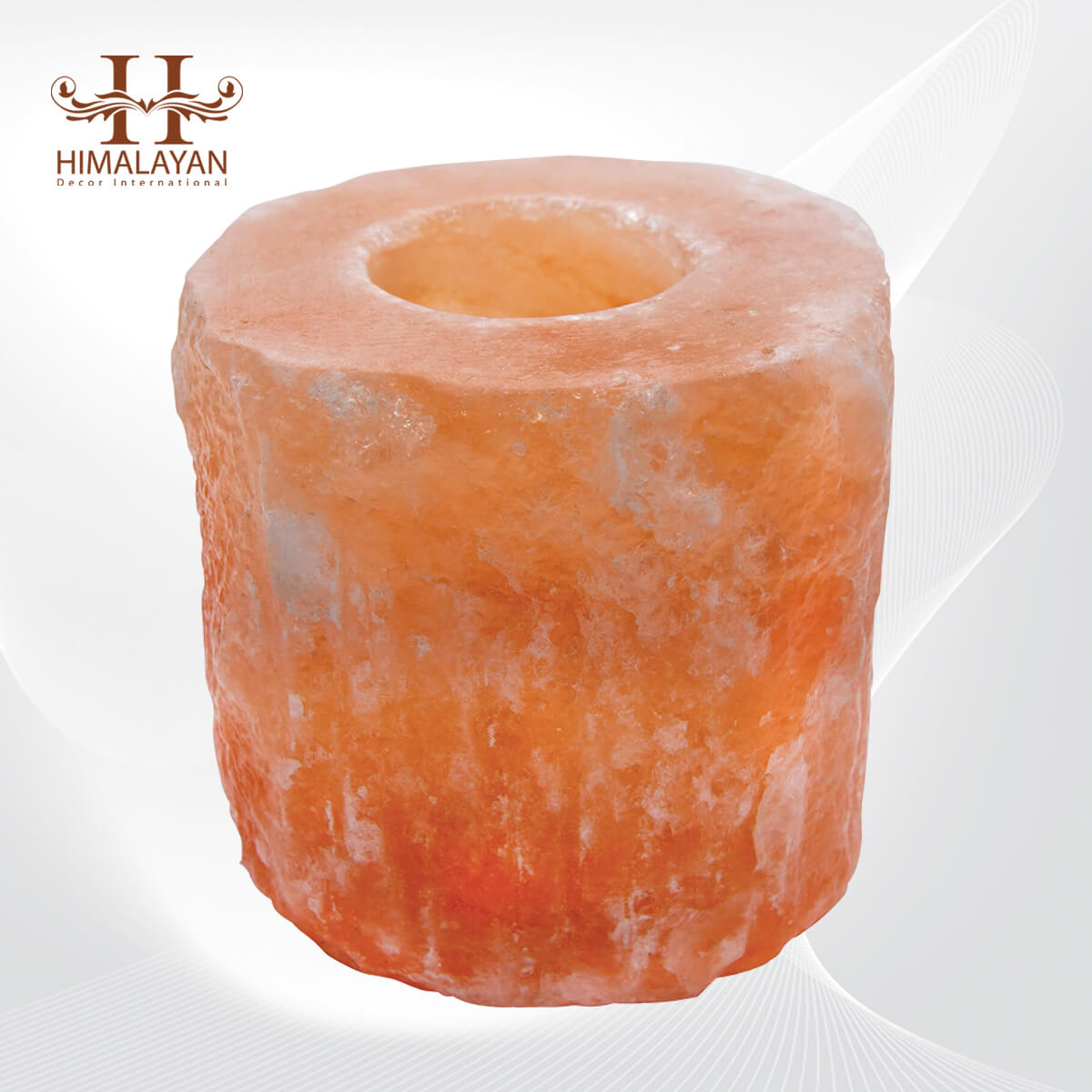 4 X HIMALAYAN SALT CANDLE  HOLDER  TEA LIGHT  NATURAL SHAPE 