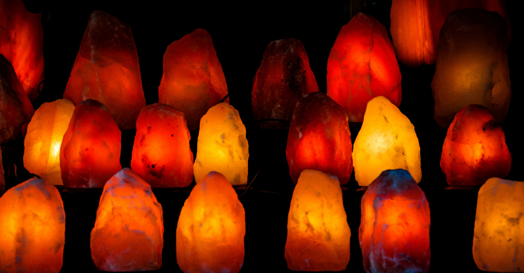 Salt Crystal lamps